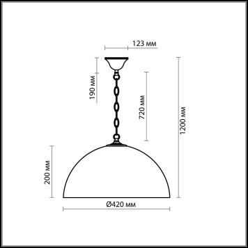 Люстра Odeon Light Flora 2268/2-2