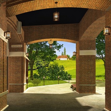 Уличный потолочный светильник Odeon Light Kordi 2286/1-2