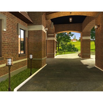 Уличный фонарь Odeon Light Kordi 2286/1A-4