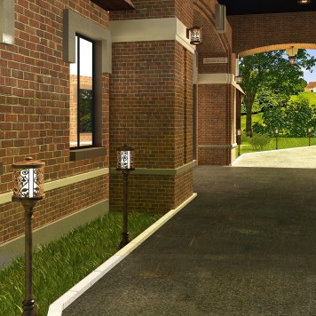 Уличный фонарь Odeon Light Kordi 2286/1A-5