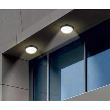 Уличный настенно-потолочный светильник Novotech Opal Led 357186-1