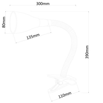 Лампа настольная Arte Cord A1210LT-1GR-3