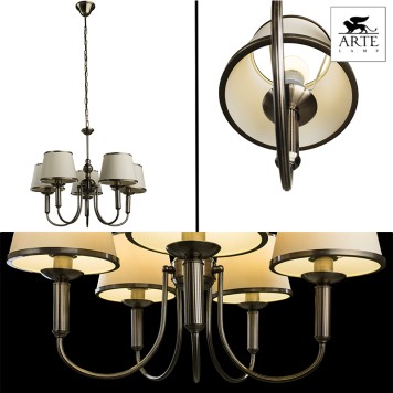 Люстра Arte Alice A3579LM-5AB-1