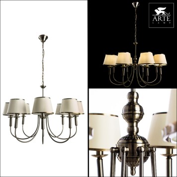 Люстра Arte Alice A3579LM-8AB-1