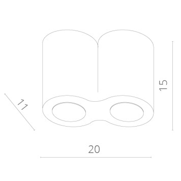 Светильник точечный Arte Falcon A5633PL-2WH-5