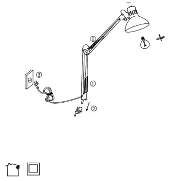 Лампа настольная Arte Senior A6068LT-1BK-3