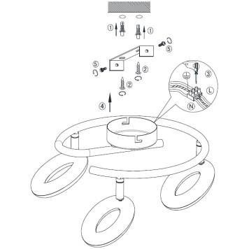 Спот Arte Ciambella A8972PL-3CC-3