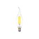 Светодиодная лампа филаментная свеча на ветру Ambrella 230V E14 6W (соответствует 60 Вт) 420Lm 3000K (теплый белый) 202214