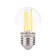 Светодиодная лампа филаментная Ambrella G45-F E27 6W (соответствует 60 Вт) 750Lm 4200К (нейтральный белый) 203915