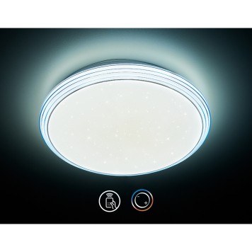 Светильник потолочный Ambrella Orbital Air F14 BL 72W D400-1