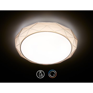 Светильник потолочный Ambrella Orbital Air F16 CF 48W D400-2