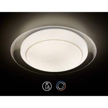 Светильник потолочный Ambrella Orbital Air F46 WH 48W D450-2