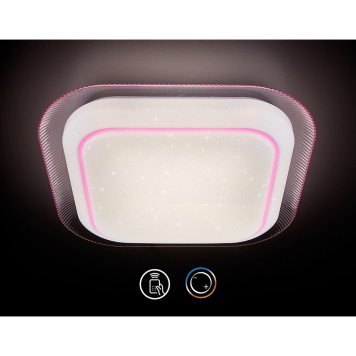 Светильник потолочный Ambrella Orbital Air F49 PI 48W S450-3