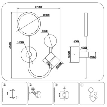 Бра Ambrella Comfort Line FL51602-8