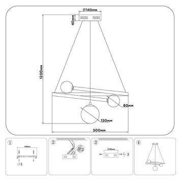 Люстра Ambrella Comfort Line FL66299-9