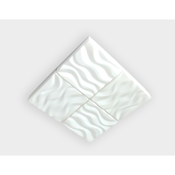 Светильник потолочный Ambrella Orbital Parus FP2381 WH 128W D500*500-8