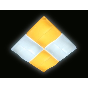 Светильник потолочный Ambrella Orbital Parus FP2382 WH 128W D500*500