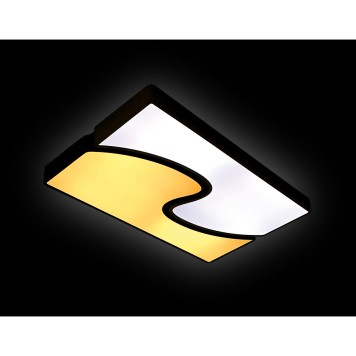 Светильник потолочный Ambrella Orbital Parus FP2402 WH/BK 180W D680*415