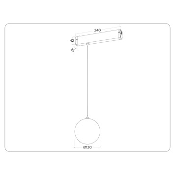 Трековый светильник Ambrella Magnetic 220V GL1441-6