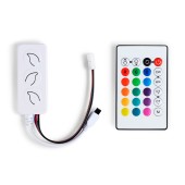 Контроллер WIFI Tuya для светодиодных лент RGB+CCT с управлением белого света c ИК пультом Ambrella LED Strip GS11601