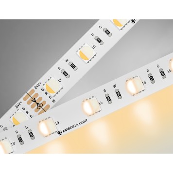 Светодиодная лента Ambrella LED Strip 24V RGBW+3000K GS4401-1