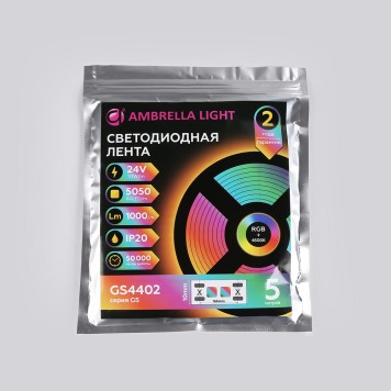 Светодиодная лента Ambrella LED Strip 24V RGBW GS4402-12