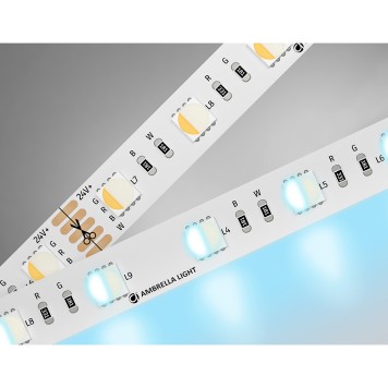 Светодиодная лента Ambrella LED Strip 24V RGBW+6500K GS4403-1