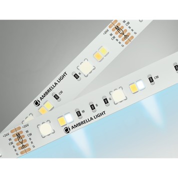Светодиодная лента Ambrella LED Strip 24V RGB+MIX GS4501-1