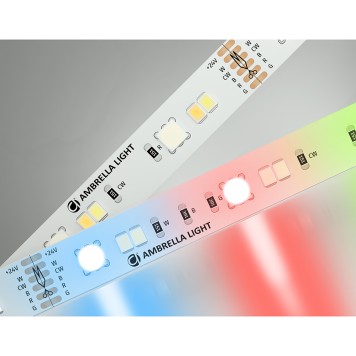 Светодиодная лента Ambrella LED Strip 24V RGB+MIX GS4501