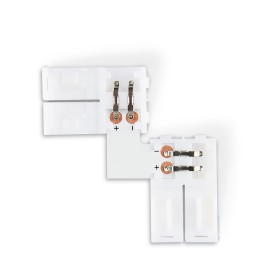 Коннектор угловой L для светодиодной ленты 2835 12/24V Ambrella LED Strip GS6501 Коннектор угловой L для светодиодной ленты 2835 12/24V Ambrella LED Strip GS6501