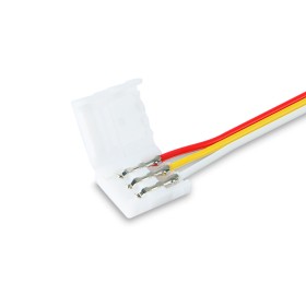 Коннектор гибкий односторонний для светодиодной ленты 5050 12/24V Ambrella LED Strip GS7201 Коннектор гибкий односторонний для светодиодной ленты 5050 12/24V Ambrella LED Strip GS7201