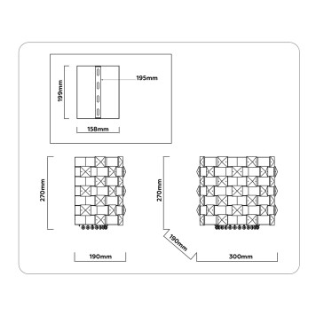 Бра Ambrella High Light LH41014-6