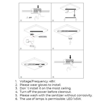 Трековый светильник Aployt Magnetic Track 48 APL.0100.01.12-13