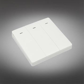 Выключатель трехклавишный Aployt Magnetic track 220 APL.0190.00.03-1