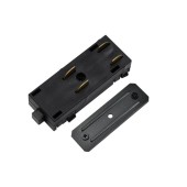 Прямой коннектор питания Aployt Magnetic Track 220 APL.0280.00.01