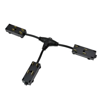 Т-образный коннектор питания Aployt Magnetic Track 220 APL.0280.00.04