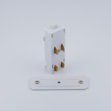 Коннектор питания прямой Aployt Magnetic Track 220 APL.0280.10.01-2