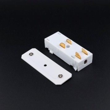 Коннектор питания прямой Aployt Magnetic Track 220 APL.0280.10.01-3