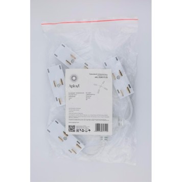 Коннектор питания Х-образный Aployt Magnetic Track 220 APL.0280.10.05-4