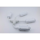 Коннектор питания Х-образный Aployt Magnetic Track 220 APL.0280.10.05