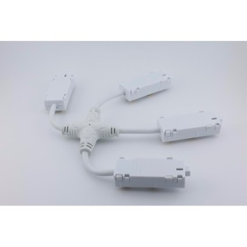 Коннектор питания Х-образный Aployt Magnetic Track 220 APL.0280.10.05