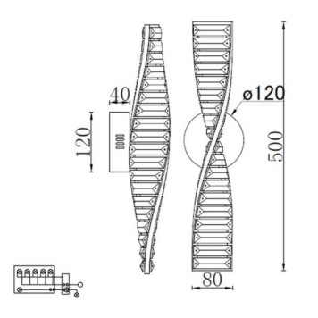 Бра Aployt Olimp APL.045.01.10-11