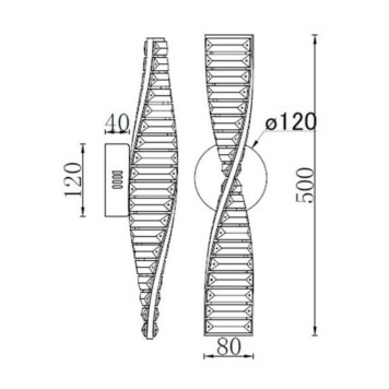 Бра Aployt Olimp APL.045.11.10-1