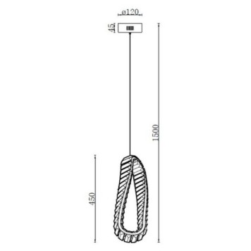 Люстра Aployt Olimp APL.045.16.15-1