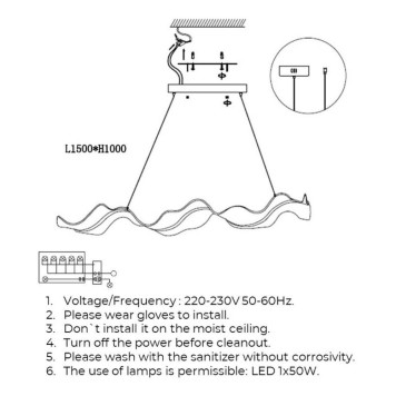 Люстра Aployt Viven APL.080.13.50-19