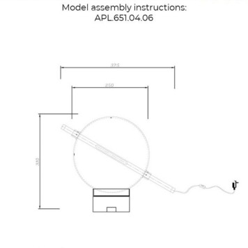 Лампа настольная Aployt Noel APL.651.04.06-1