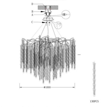 Люстра Aployt Paulina APL.848.13.15-1