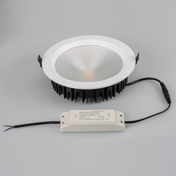Светильник точечный Arlight LTD-220WH-FROST-30W Warm White 110deg 021070-3