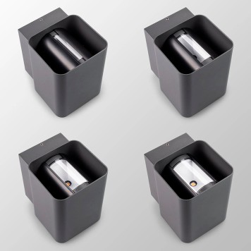 Уличный настенный светильник Arlight LGD-Wall-Vario-J2B-12W Warm White 021932-12