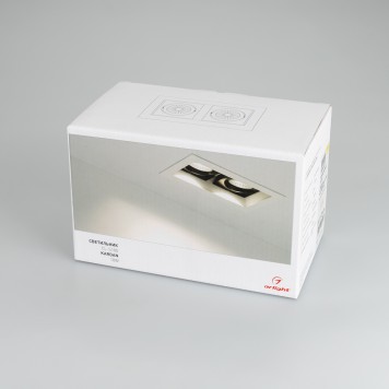 Светильник точечный Arlight CL-KARDAN-S180x102-2x9W White 024128-2